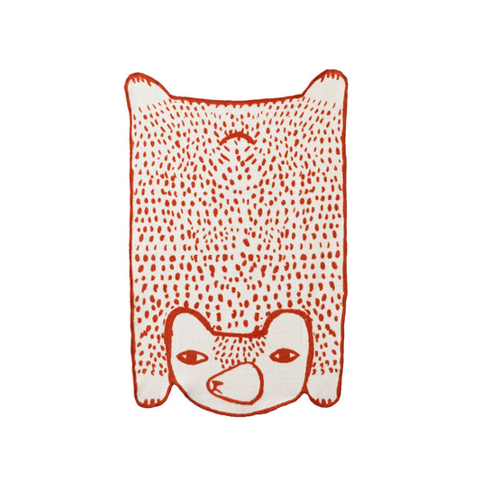 Donna Wilson - Bear Mini-Decke aus Baumwolle