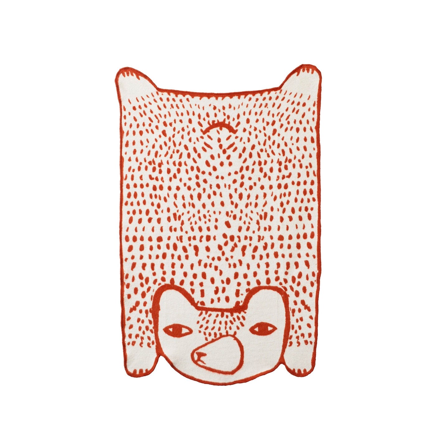 Donna Wilson - Bear Mini-Decke aus Baumwolle