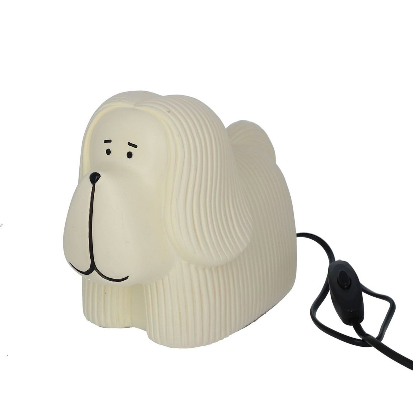 Lampe weißer Terrier "Fred"