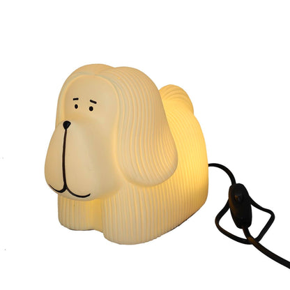 Lampe weißer Terrier "Fred"