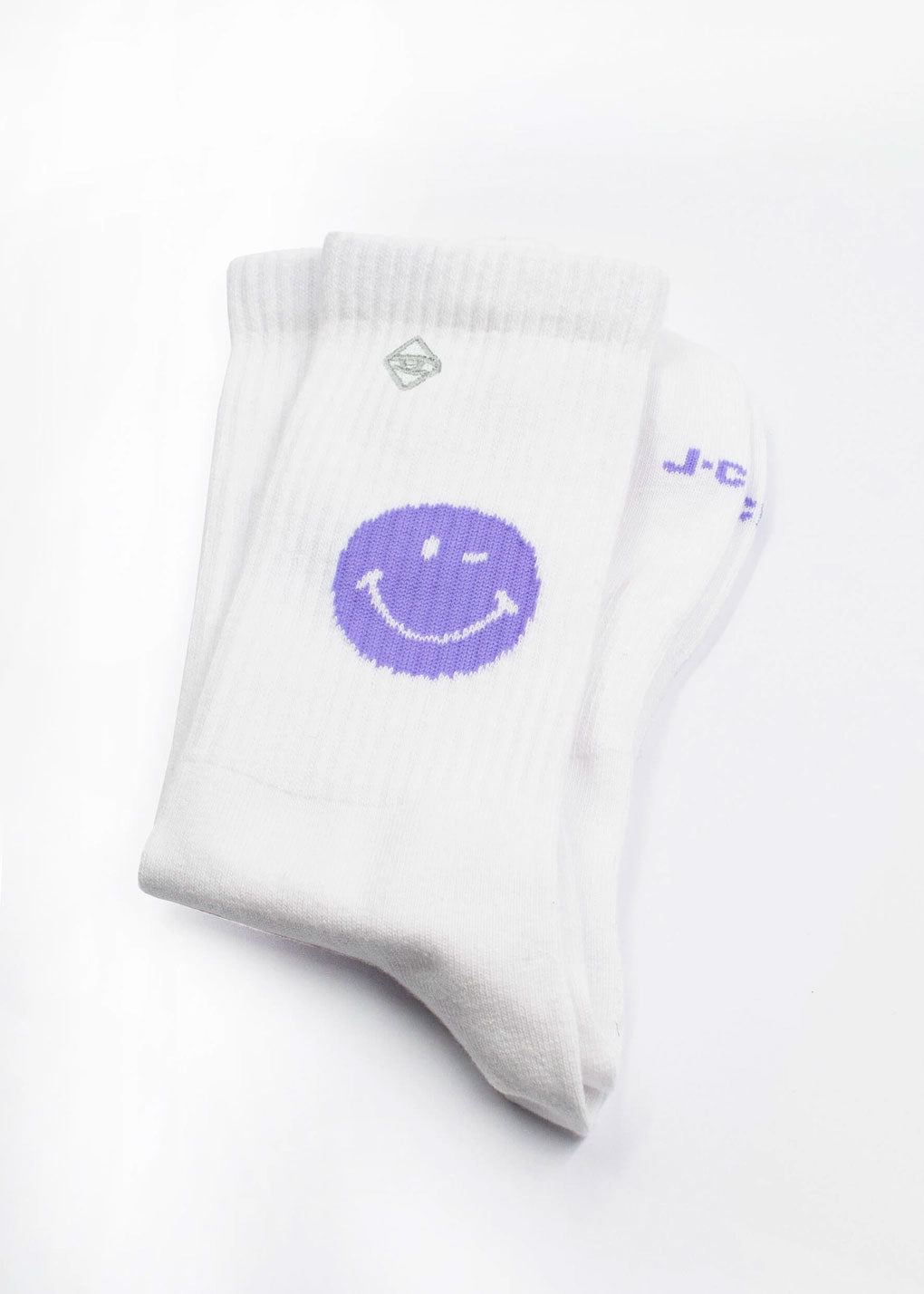 J.Clay – Socken Smiley/lila