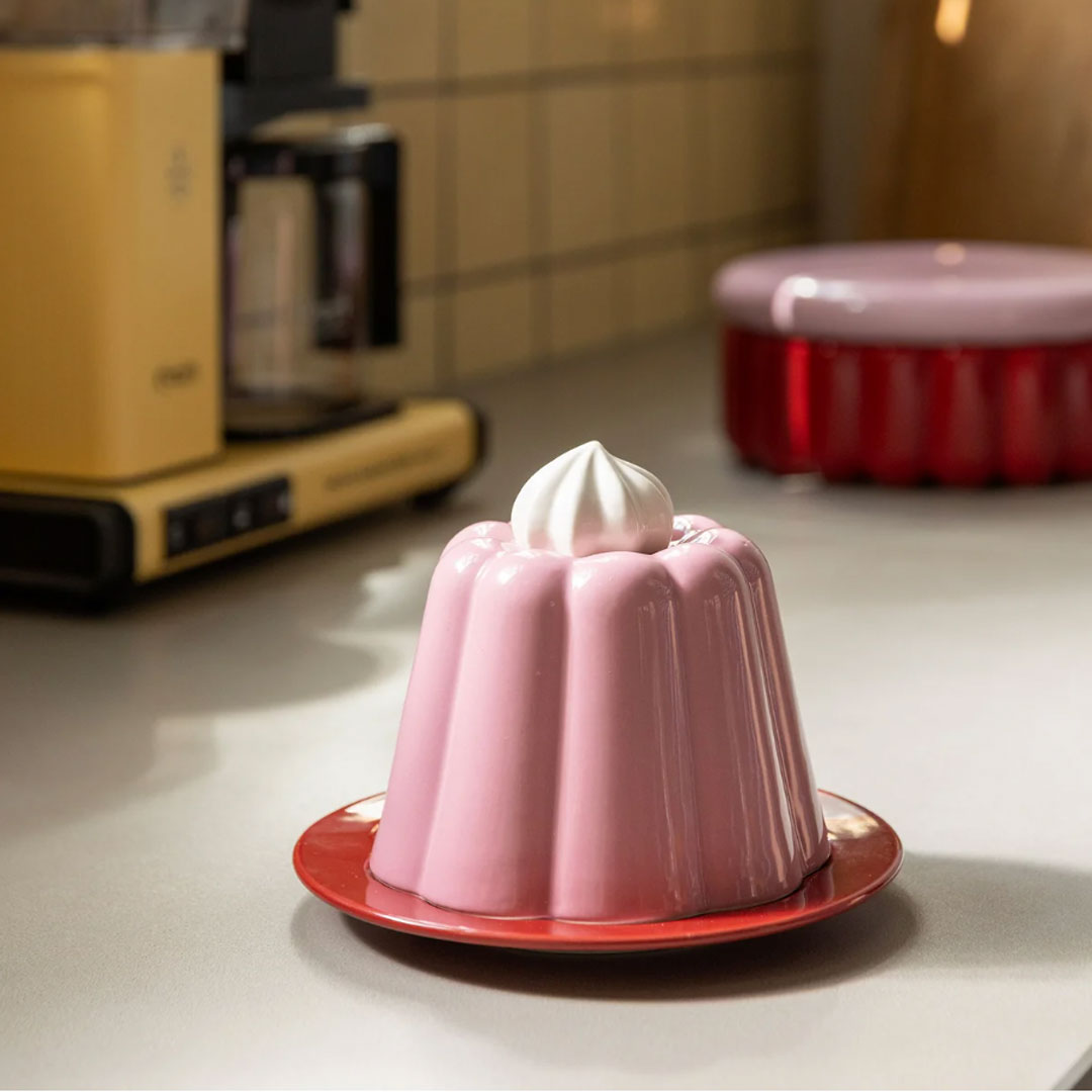 &Klevering - Rosa Puddingglocke