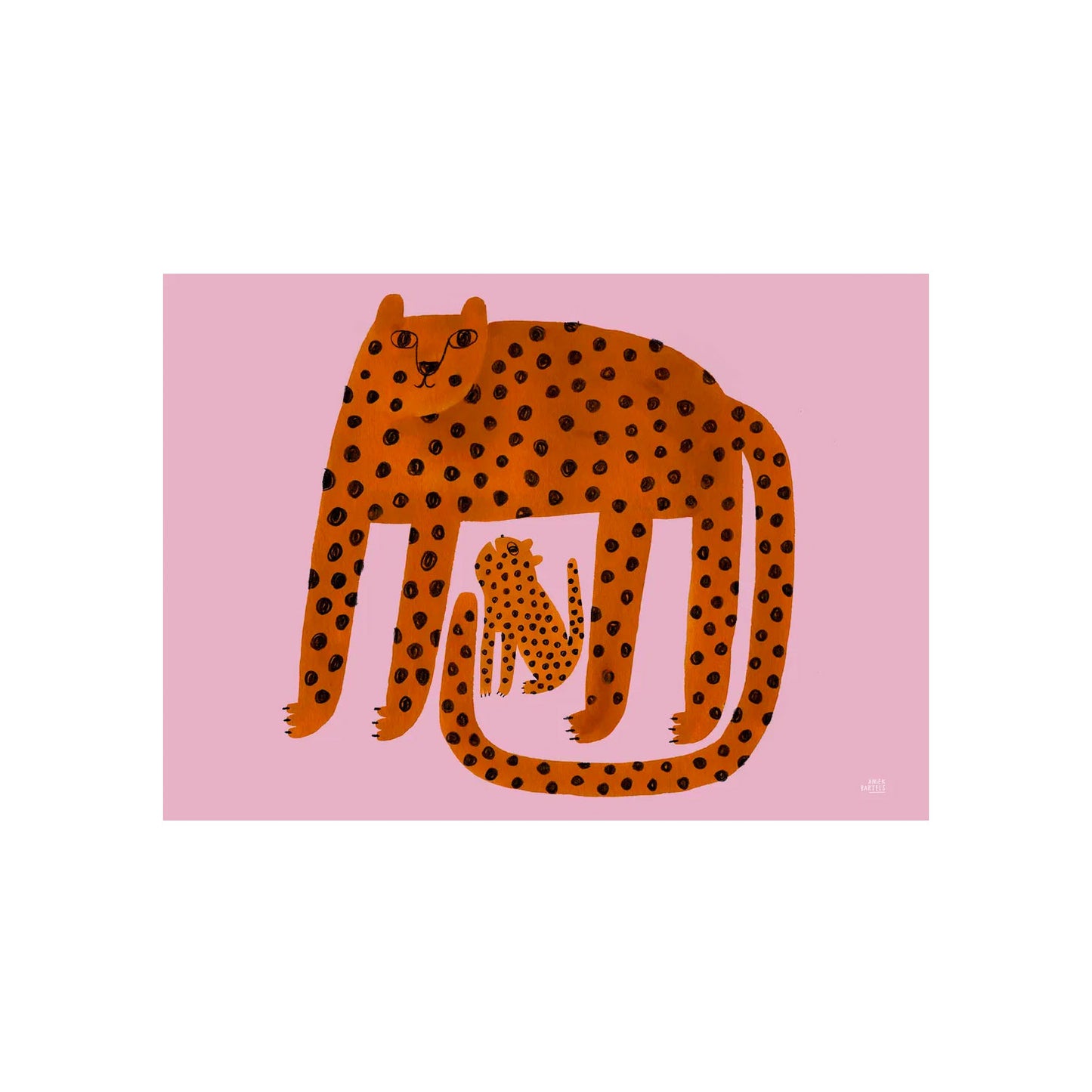 Artprint "Leopards" 30 x 40 cm