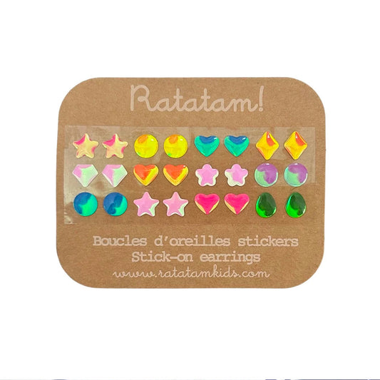 ratatam – Set selbstklebende Ohrringen