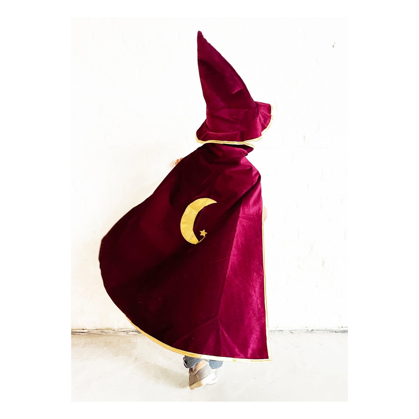 ratatam – Zauberer Kostüm rot