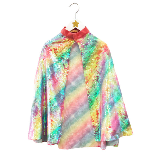 ratatam – Umhang mit Pailletten - Rainbow