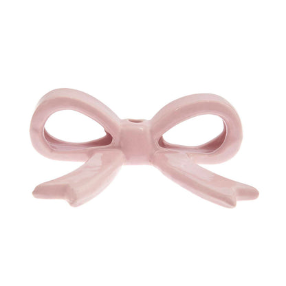 Kerzenhalter Schleife, Rosa - klein