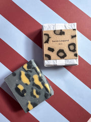 Savonnier patissier - Seife „Blau Leopard“