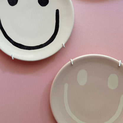 Kleine Bande - Wandteller "Smiley"
