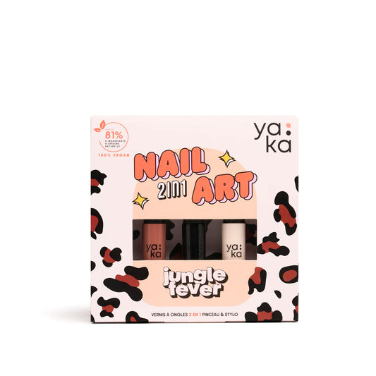 YAKA - Nagellack 2in1 Nail Art "Jungle Fever"