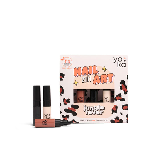 YAKA - Nagellack 2in1 Nail Art "Jungle Fever"