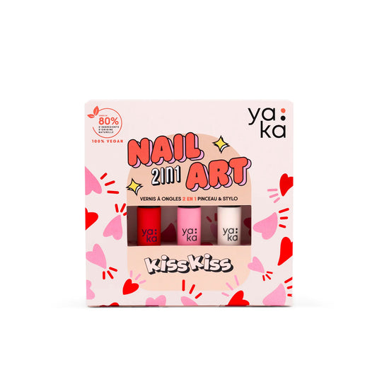 YAKA - Nagellack 2in1 Nail Art "Kisses"