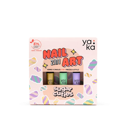 YAKA - Nagellack 2in1 Nail Art "Marshmallow"