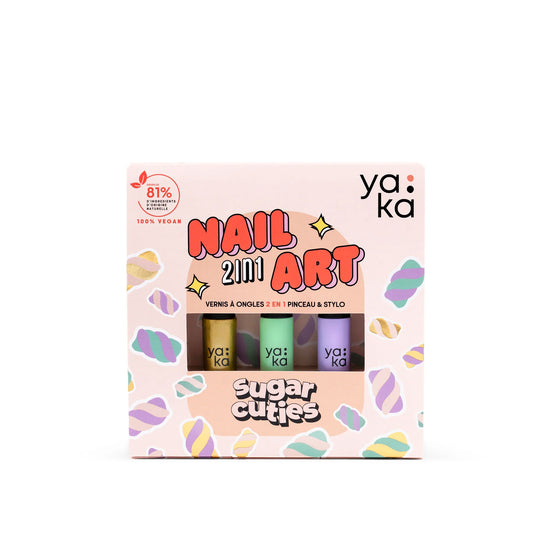 YAKA - Nagellack 2in1 Nail Art "Marshmallow"