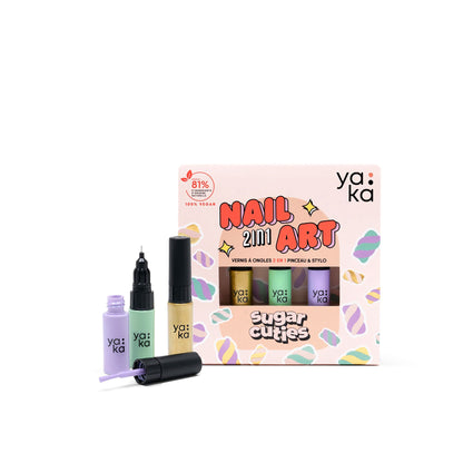 YAKA - Nagellack 2in1 Nail Art "Marshmallow"