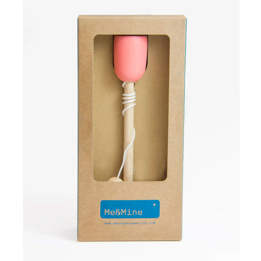 me & mine – Fangbecherspiel Cup and Ball, koralle